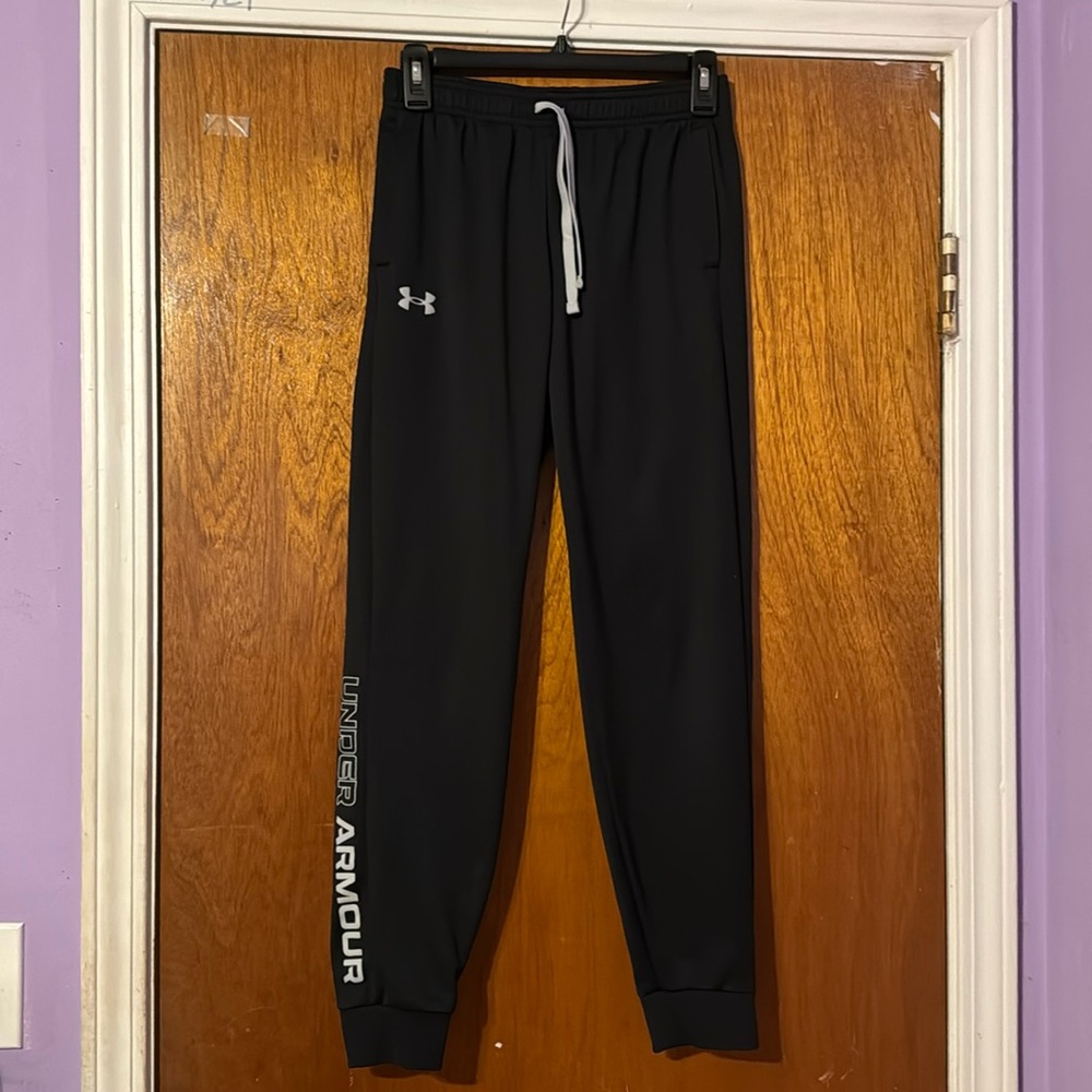 Youth size large Under Armour joggers.